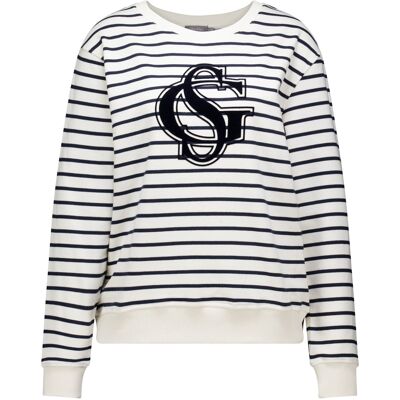 Geisha Sweater Striped Navy dames Navy M,XS,L,XXL,S,XL unisex Geisha Sweater Striped Navy dames Navy M,XS,L,XXL,S,XL unisex