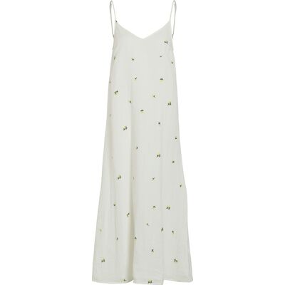 Vila Jurk Brodera Singlet Lemon Maxi Crème dames Creme 34,36,40,38,42 unisex Vila Jurk Brodera Singlet Lemon Maxi Crème dames Creme 34,36,40,38,42 unisex