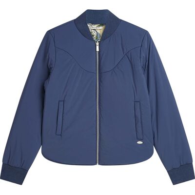 Scotch & Soda Bomberjack Omkeerbaar Blauw dames Blauw XL,S,M,XS,L unisex Scotch & Soda Bomberjack Omkeerbaar Blauw dames Blauw XL,S,M,XS,L unisex