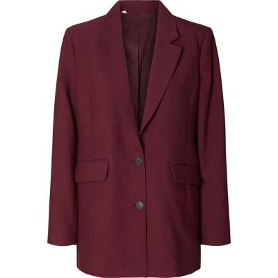Selected Femme Blazer Rita Bordeaux Rood dames Bordeaux Rood 40,38,42,36,34,44 unisex Selected Femme Blazer Rita Bordeaux Rood dames Bordeaux Rood 40,38,42,36,34,44 unisex