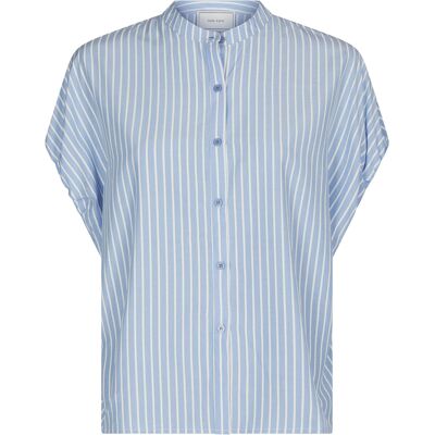 Neo Noir Blouse Englana Stripe Blauw dames Blauw 34,38,36,40 unisex Neo Noir Blouse Englana Stripe Blauw dames Blauw 34,38,36,40 unisex