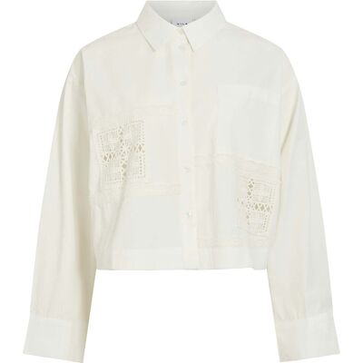 Vila Blouse Anje Wit dames Wit 40,34,42,44,38,36 unisex Vila Blouse Anje Wit dames Wit 40,34,42,44,38,36 unisex