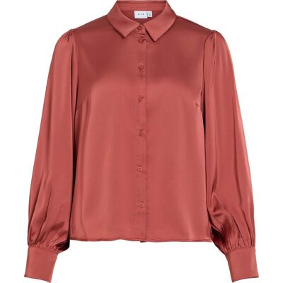 Vila Blouse Enna Ravenna Balloon Brick dames Brick (baksteen) 36,44,42,38,34,40 unisex Vila Blouse Enna Ravenna Balloon Brick dames Brick (baksteen) 36,44,42,38,34,40 unisex