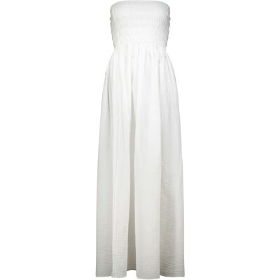 Bolina Island Jurk Strapless white dames Wit L,M,XL,S unisex Bolina Island Jurk Strapless white dames Wit L,M,XL,S unisex