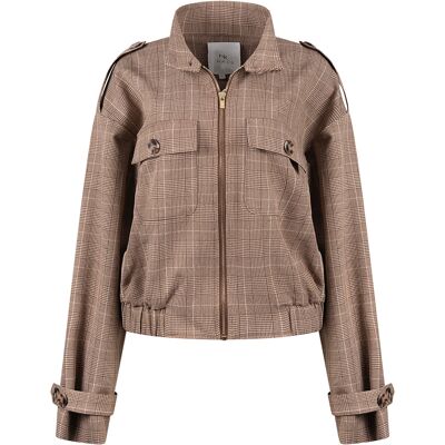 Nukus Blazer Bruin dames Bruin L,S,M,XL unisex Nukus Blazer Bruin dames Bruin L,S,M,XL unisex