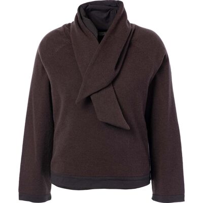 JC Sophie Wollen Trui Poppy Taupe dames Taupe S,L,M,XL unisex JC Sophie Wollen Trui Poppy Taupe dames Taupe S,L,M,XL unisex