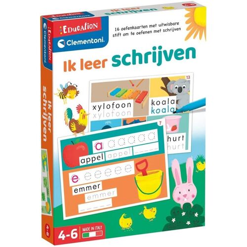 CLEMENTONI Ik leer schrijven