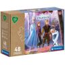 CLEMENTONI Puzzel frozen (3x48 stukjes) 100% gerecycled