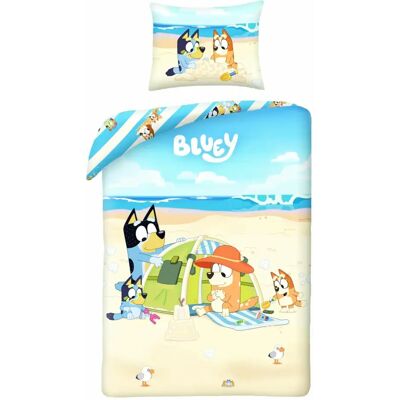 Bluey Dekbedovertrek beach 140 x 200 cm - katoen Multicolor Bluey Dekbedovertrek beach 140 x 200 cm - katoen Multicolor