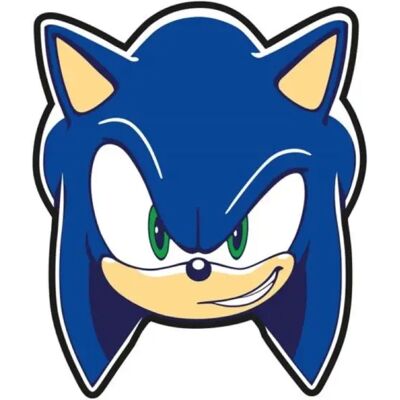 Sonic sierkussen (gevormd) 35 x 29,5 cm Blauw Sonic sierkussen (gevormd) 35 x 29,5 cm Blauw