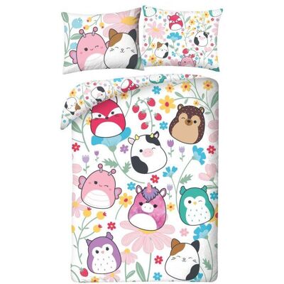 Pokemon Squishmallows Dekbedovertrek 140 x 200 cm (70 x 90 cm) polyester Lichtblauw Pokemon Squishmallows Dekbedovertrek 140 x 200 cm (70 x 90 cm) polyester Lichtblauw