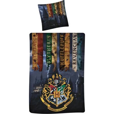 Harry Potter Dekbedovertrek Junior - 140 x 200 cm (60 x 63) Multicolor Harry Potter Dekbedovertrek Junior - 140 x 200 cm (60 x 63) Multicolor