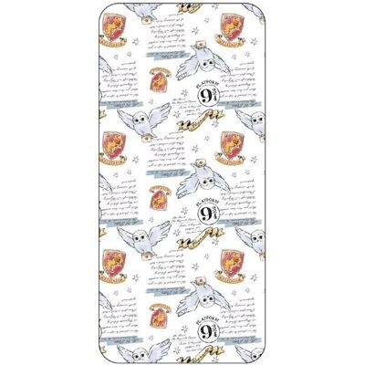 Harry potter Hoeslaken Hedwig eenpersoons 90 x 200 cm - Wit Wit Harry potter Hoeslaken Hedwig eenpersoons 90 x 200 cm - Wit Wit