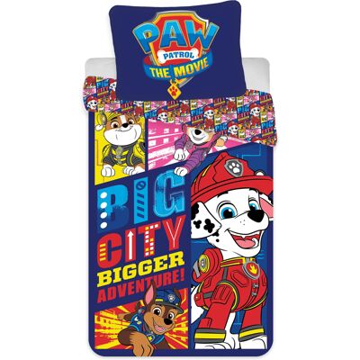 PAW Patrol Dekbedovertrek Big City 2 - 140 x 200 cm - Katoen (60 x 63 cm) Multicolor PAW Patrol Dekbedovertrek Big City 2 - 140 x 200 cm - Katoen (60 x 63 cm) Multicolor