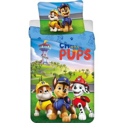 Paw Patrol dekbedovertrek 140 x 200 cm - 70 x 90 cm (polyester) Multicolor Paw Patrol dekbedovertrek 140 x 200 cm - 70 x 90 cm (polyester) Multicolor