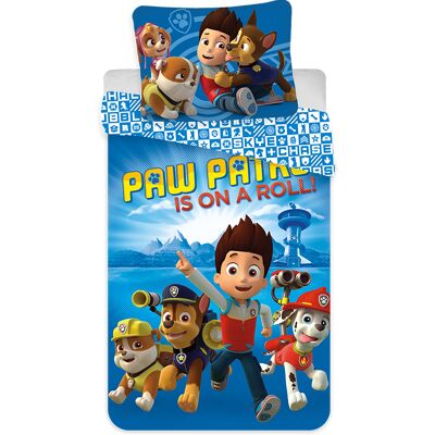 Paw Patrol Omkeerbaar Beddengoed - 140x200 cm Paw Patrol Omkeerbaar Beddengoed - 140x200 cm