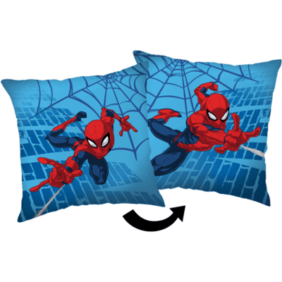 Spiderman sierkussen lichtblauw 40 x 40 cm Lichtblauw Spiderman sierkussen lichtblauw 40 x 40 cm Lichtblauw