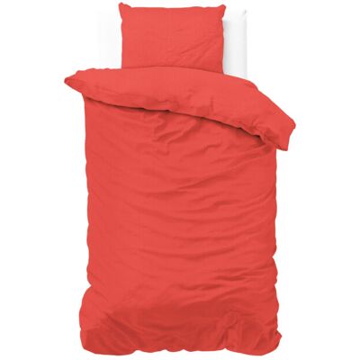 Sleeptime Satin Point Rood 140 x 220 cm Rood Sleeptime Satin Point Rood 140 x 220 cm Rood