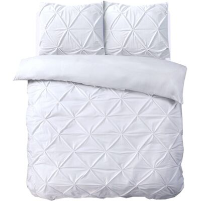 Sleeptime Velvet Pintuck Wit 140 x 200/220 cm Wit Sleeptime Velvet Pintuck Wit 140 x 200/220 cm Wit
