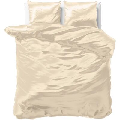 Sleeptime Beauty Skin Care Dekbedovertrek Creme 240 x 200/220 cm Crème Sleeptime Beauty Skin Care Dekbedovertrek Creme 240 x 200/220 cm Crème