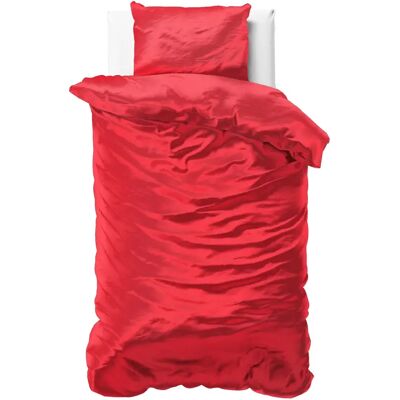 Sleeptime Beauty Skin Care Dekbedovertrek Rood 140 x 200/220 cm Rood Sleeptime Beauty Skin Care Dekbedovertrek Rood 140 x 200/220 cm Rood