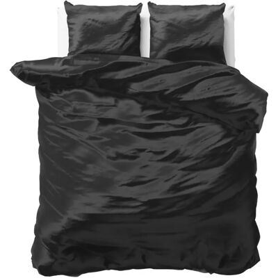 Sleeptime Beauty Skin Care Dekbedovertrek Zwart 240 x 200/220 cm Zwart Sleeptime Beauty Skin Care Dekbedovertrek Zwart 240 x 200/220 cm Zwart