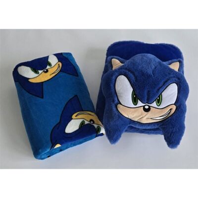 Sonic Voetenwarmer met plaid Blauw Sonic Voetenwarmer met plaid Blauw