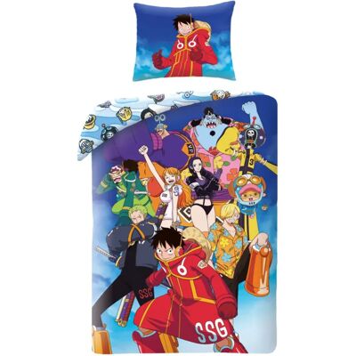 One Piece dekbedovertrek SSG 140 x 200 cm - 70 x 90 cm - microvezel Multicolor One Piece dekbedovertrek SSG 140 x 200 cm - 70 x 90 cm - microvezel Multicolor