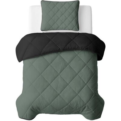 Sleeptime Lazy Dekbed Uni Groen/Zwart 140 x 200 Met Kussensloop cm Groen/Zwart Sleeptime Lazy Dekbed Uni Groen/Zwart 140 x 200 Met Kussensloop cm Groen/Zwart