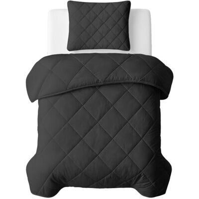 Sleeptime Lazy Dekbed Uni Zwart 140 x 200 Met Kussensloop cm Zwart Sleeptime Lazy Dekbed Uni Zwart 140 x 200 Met Kussensloop cm Zwart