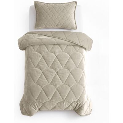 Sleeptime Lazy Dekbed Velvet Taupe/Grijs 140 x 200 Met Kussensloop cm Taupe/Grijs Sleeptime Lazy Dekbed Velvet Taupe/Grijs 140 x 200 Met Kussensloop cm Taupe/Grijs