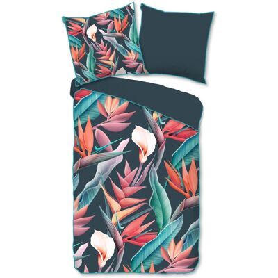 Descanso Dekbedovertrek "Chloe" - Multi - (155x220 cm) - 100% organisch katoen Multicolor Descanso Dekbedovertrek "Chloe" - Multi - (155x220 cm) - 100% organisch katoen Multicolor
