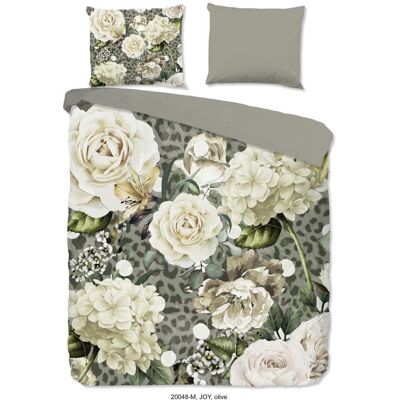 Pure Dekbedovertrek "Joy" - Groen - (240x220 cm) - 100% Polyester Groen Pure Dekbedovertrek "Joy" - Groen - (240x220 cm) - 100% Polyester Groen