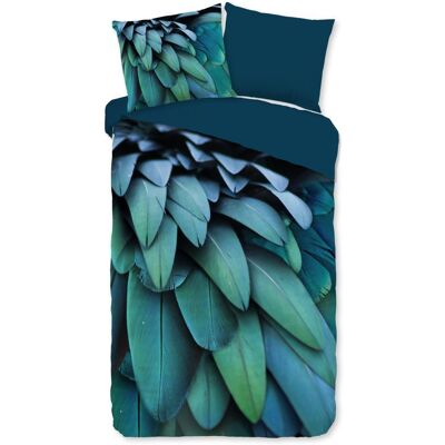 Pure Dekbedovertrek "Heather" - Blauw - (240x220 cm) - 100% Polyester Blauw Pure Dekbedovertrek "Heather" - Blauw - (240x220 cm) - 100% Polyester Blauw