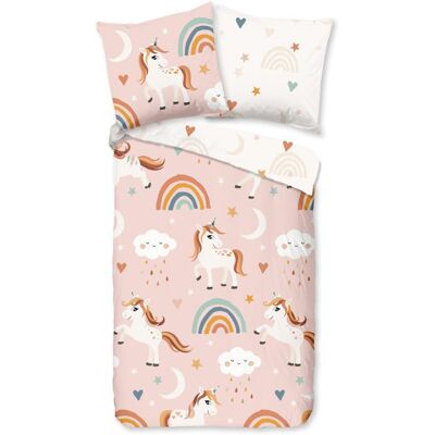 Pure Kinderdekbedovertrek "Aina" - Multi - (135x200 cm) - 100% Polyester Multicolor Pure Kinderdekbedovertrek "Aina" - Multi - (135x200 cm) - 100% Polyester Multicolor