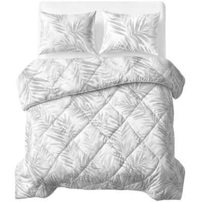 Sleeptime Lazy Dekbed Katoen Vinto Wit/Grijs 240 x 220 cm Wit/Grijs Sleeptime Lazy Dekbed Katoen Vinto Wit/Grijs 240 x 220 cm Wit/Grijs