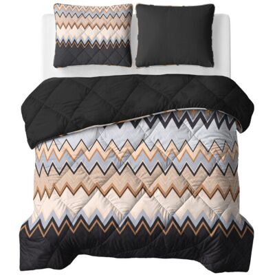 Sleeptime Lazy Dekbed Mikas Blauw/Zand 240 x 220 Met Kussenslopen cm Blauw/Zand Sleeptime Lazy Dekbed Mikas Blauw/Zand 240 x 220 Met Kussenslopen cm Blauw/Zand