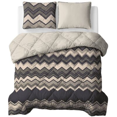 Sleeptime Lazy Dekbed Remon Taupe 240 x 220 Met Kussenslopen cm Taupe Sleeptime Lazy Dekbed Remon Taupe 240 x 220 Met Kussenslopen cm Taupe