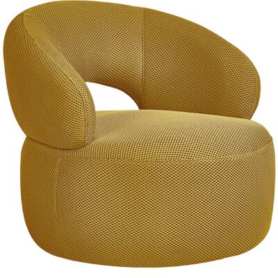 LABEL51 Fauteuil Suite - Oker - Breathe - 1-Zits Oker LABEL51 Fauteuil Suite - Oker - Breathe - 1-Zits Oker