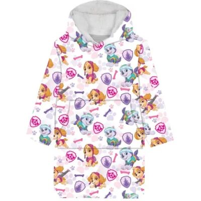 PAW Patrol Hoodie Fleece deken Skye en Everest, 3 - 6 jaar Roze PAW Patrol Hoodie Fleece deken Skye en Everest, 3 - 6 jaar Roze