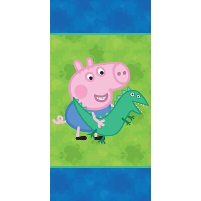 Peppa Pig handdoek Dino 70 x 140 cm Multicolor Peppa Pig handdoek Dino 70 x 140 cm Multicolor