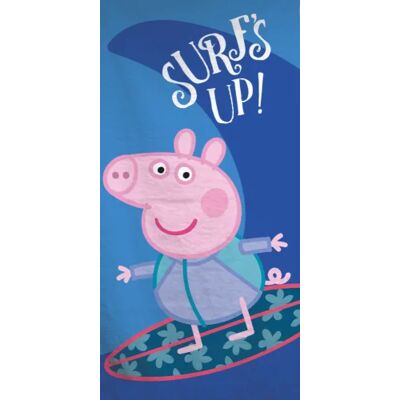 Peppa pig strandlaken Surf 70 x 140 cm katoen Blauw Peppa pig strandlaken Surf 70 x 140 cm katoen Blauw
