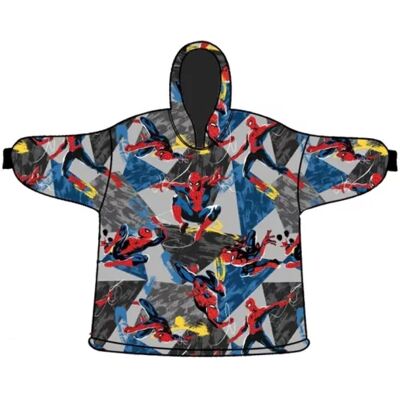 SpiderMan Hoodie Fleece deken, 7 - 14 jaar Multicolor SpiderMan Hoodie Fleece deken, 7 - 14 jaar Multicolor