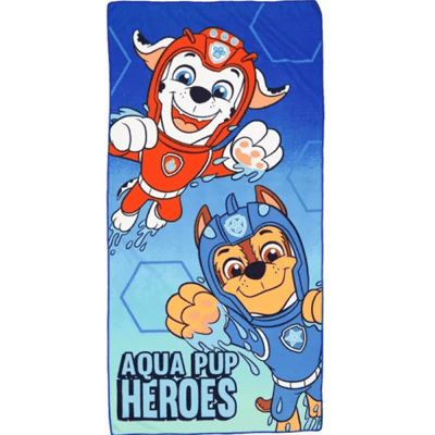 Paw Patrol Strandlaken Aqua Pups 60 x 120 cm Roze Paw Patrol Strandlaken Aqua Pups 60 x 120 cm Roze