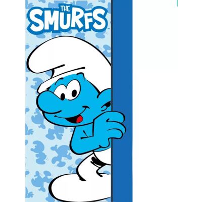 Smurfen playtime strandlaken 70 x 140 cm polyester Blauw Smurfen playtime strandlaken 70 x 140 cm polyester Blauw