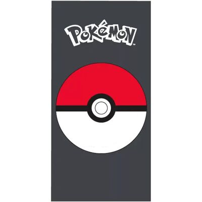 Pokemon strandlaken Pokémon Pokeball extra absorberend 70 x 140 cm - katoen Grijs Pokemon strandlaken Pokémon Pokeball extra absorberend 70 x 140 cm - katoen Grijs
