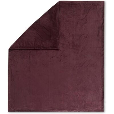 HIP Plaid "Uni" - Rood - (160x180 cm) - 100% Polyester Rood HIP Plaid "Uni" - Rood - (160x180 cm) - 100% Polyester Rood