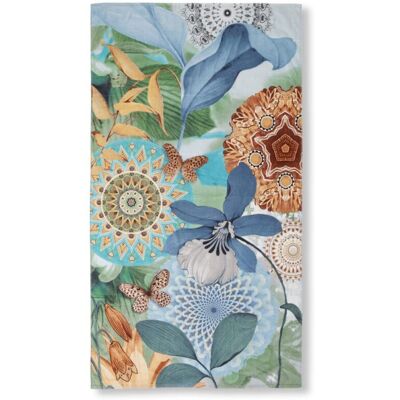 Hip Zephir Blau 100x180cm Velours Strandlaken - Strandlaken Hip Zephir Blau 100x180cm Velours Strandlaken - Strandlaken