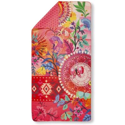 HIP Reishanddoek "Giselah" - Multi - (50x100 cm) - 100% Polyester Multicolor HIP Reishanddoek "Giselah" - Multi - (50x100 cm) - 100% Polyester Multicolor