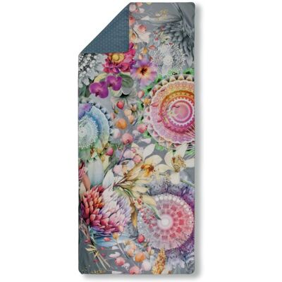 HIP Reishanddoek "Olinga" - Grijs - (75x180 cm) - 100% Polyester Grijs HIP Reishanddoek "Olinga" - Grijs - (75x180 cm) - 100% Polyester Grijs